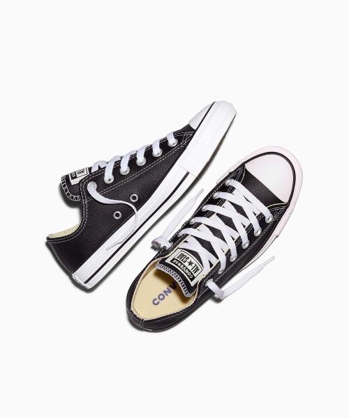 [Converse] Chuck Taylor All Star Classic Leather Black (132174C)