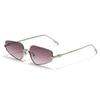 New Irregular-Shaped Metal-Frame Sunglasses for Women Outdoor UV-Protective Eyeglasses UV400 Trendy Street Style Shades