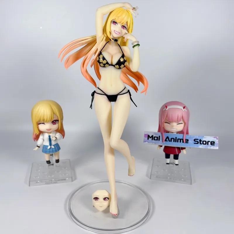 24cm Kitagawa Marin Figure Anime My-Dress-Up-Darling Hentai Sexy Aciton Figurine Marin Statues Table Desk Decoration Toy Gift