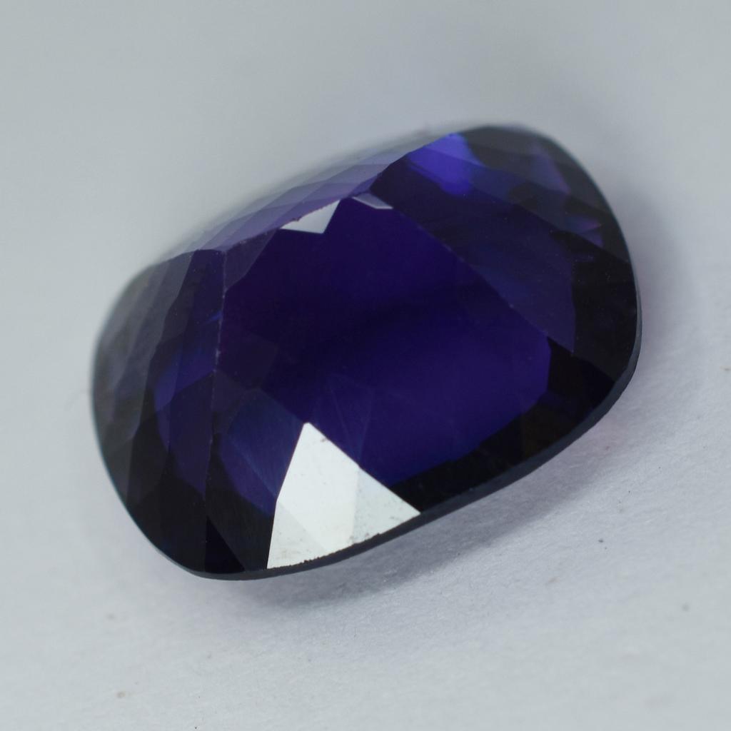 Rare Purple Tanzanite Cushion Cut 10.40 Carat Natural   Loose Gemstone