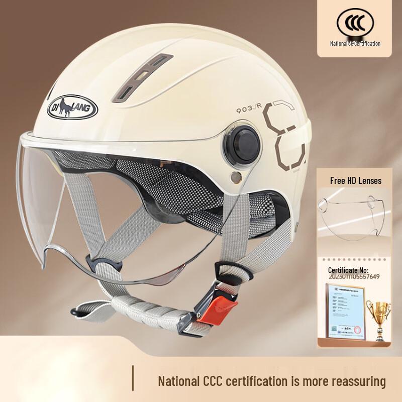 Lishi Unisex Electric Scooter Half Helmet