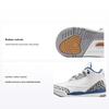 Air 3 Retro TD Washington Wizards Sneakers dla niemowląt Biały Metaliczny-Miedziany Prawdziwy-Niebieski DM0968-148