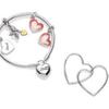 Pandora Heart Hoop Earring  297822