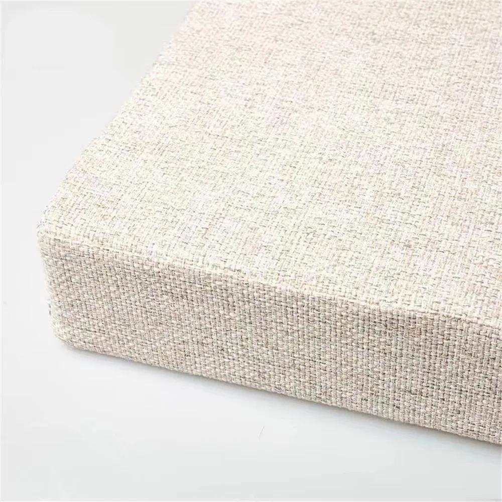 3cm Bench Cushions with Buckles Chair Seat Sofa Pillow Bay Window Indoor Outdoor Cushions for Garden Bench Seat Swing Backseat