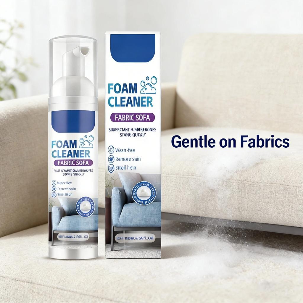 Sofa Foam Cleaner Cleaning Stubborn Stains Eliminate Odors Efficient Formula Not Damaging Sofa Maintain Softness Fabric Cleaner