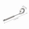 304 Stainless Steel Meatball Spoon with Hole Sliding Making Spoon  Kitchen/Dinning Bar