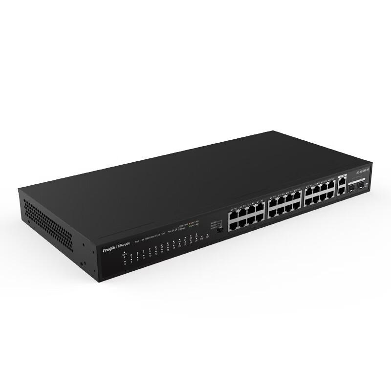 Ruijie RG-ES126S-V2 Smart Full Gigabit Fiber Monitoring Switch