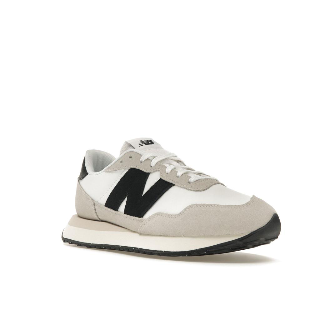 New Balance 237 Sea Salt Black Unisex Sneakers White MS237SF