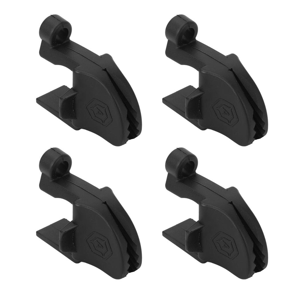 4pcs Pontoon Boat Clips Boat Accessories Nylon Versatile Boat Bumper Hangers for 1in and 1.25in Rectangular Tube for 3