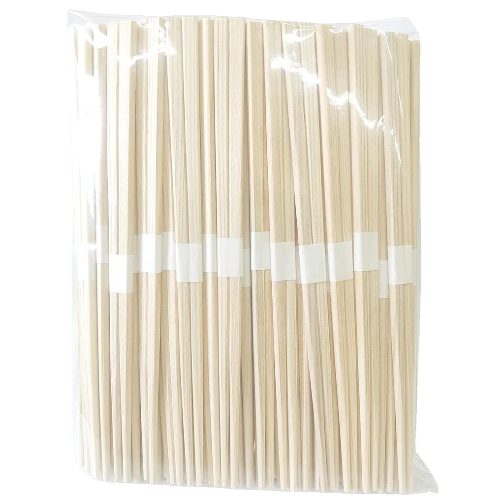 Iwai Sangyo Made in Cedar with White 100 Commercial Use Chopsticks, Japan, Wood, 24cm, Band, Pairs,