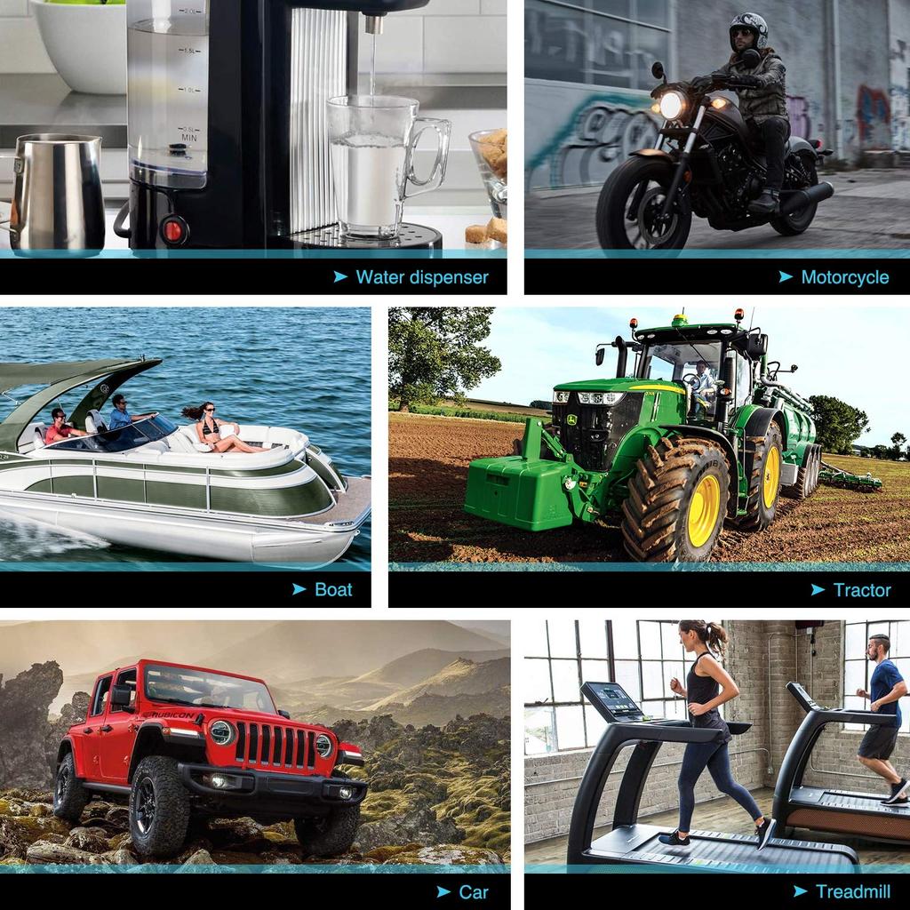 12PCS Round Toggle LED Switch 12V Car Truck Rocker On-Off Control Rocker Toggle Switch 3Pins 12V 20A On Off Switch SPST