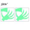 Removable PVC Wall Stickers Halloween Glow in The Dark Stickers, Luminous Ghost Hand And Bat Waterproof Secret Room Decor Decals, Horror Theme