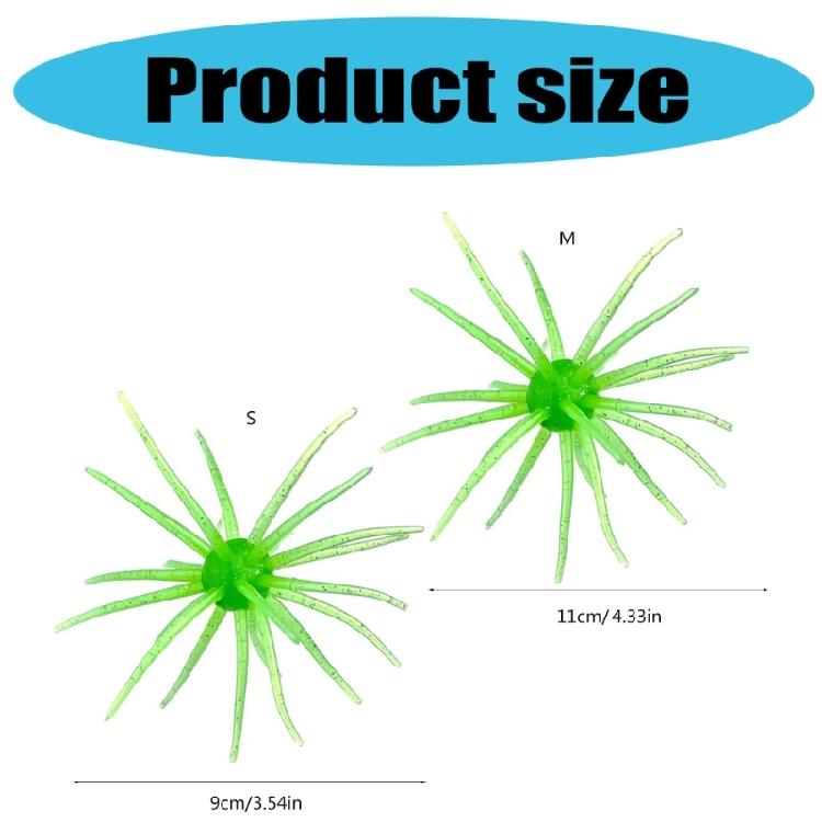 2,8g/8,7g Wobbler Lenti Galleggianti Esca da Pesca Riccio di Mare Morbido Elastico Esca Artificiale Accessori da Pesca