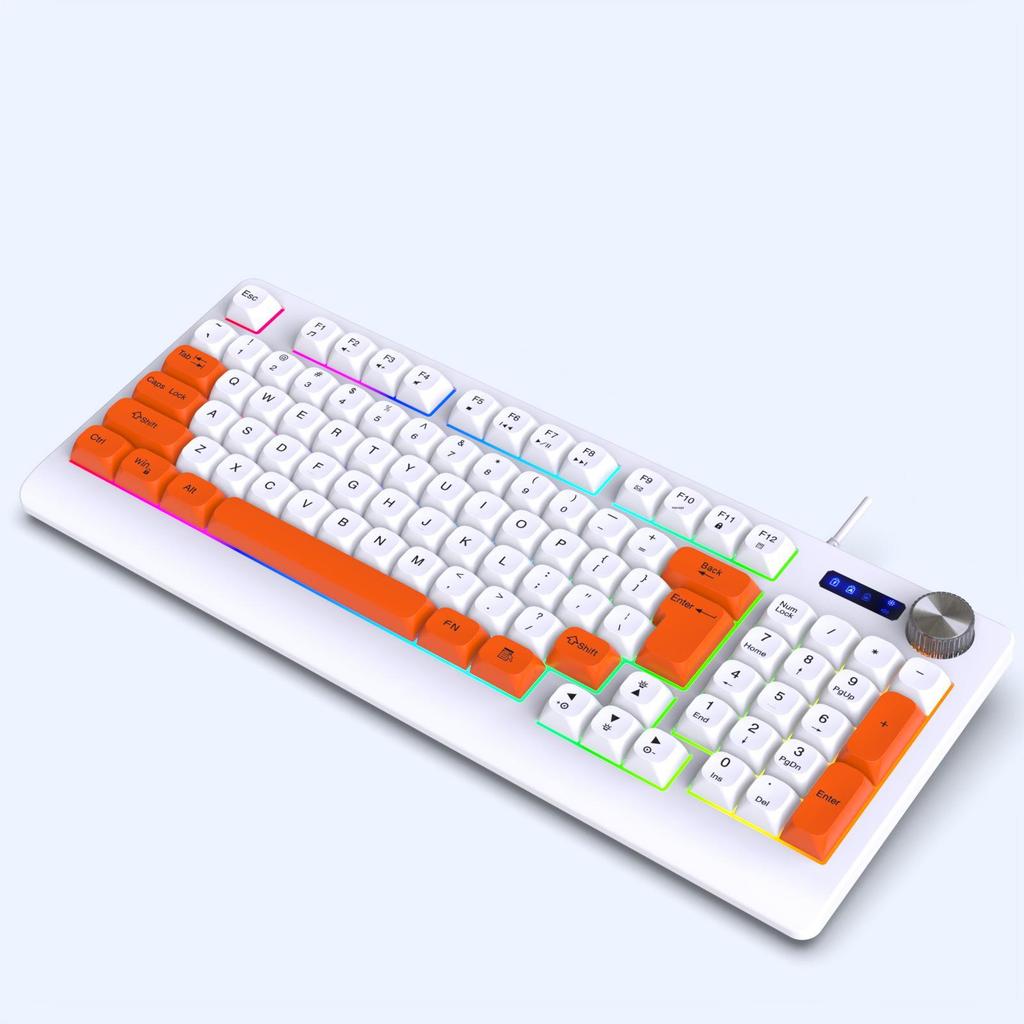 K93 Wired Gaming Keyboard - 93-Key RGB Mechanical Keyboard