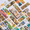BY.NACOO Retro Bookmark Set: 28 Starry Sky & Fruit-Themed Creative Cards in 4 Styles