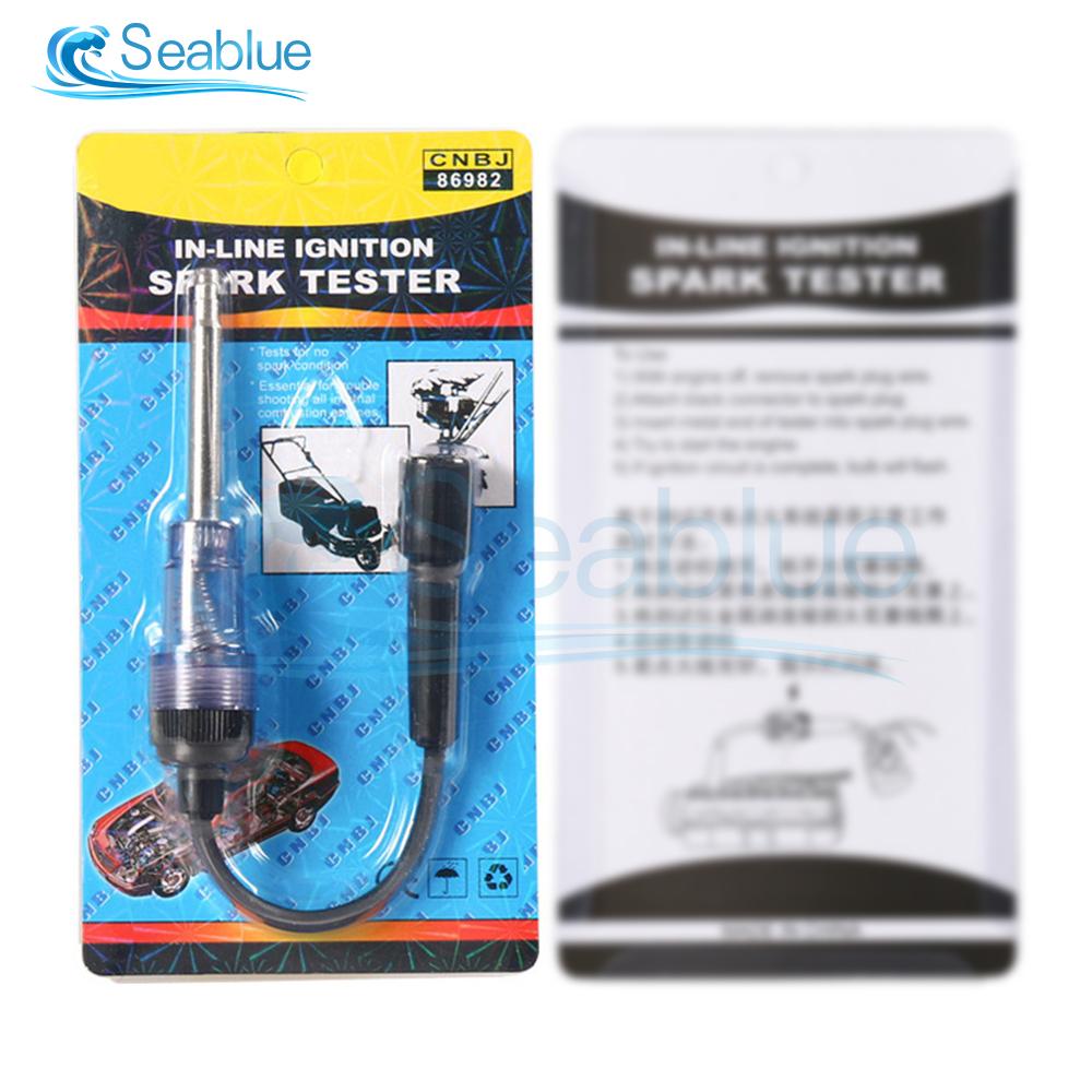 Car Checker Ignition Coil Tester Spark Plug Tool Spark Plug Tester Ignition Spark Tester Car Auto Tester 12V Diagnostics Tool