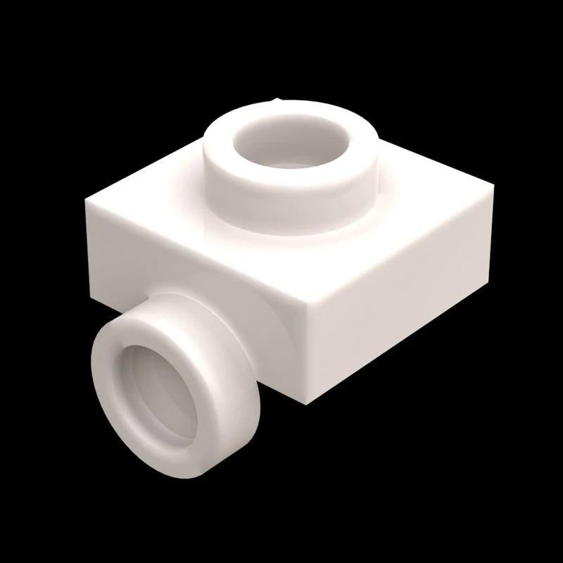 

MOC 10PCS 3024W 1x1 High-Tech Compatible 0160 Third Side Board Below Sinking Building Block Special Short Hole Point Kids Toys
