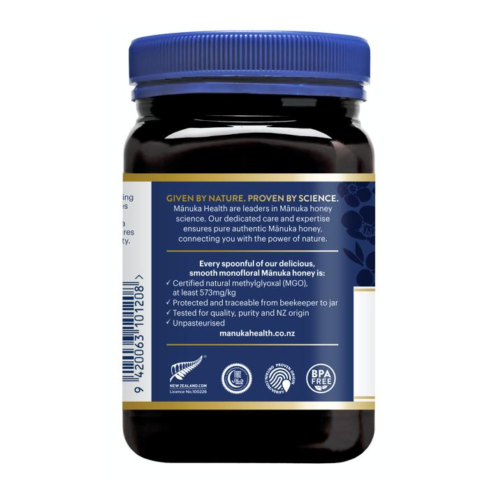Manuka Health MGO 573+ UMF 16+ Manuka Honey 500g