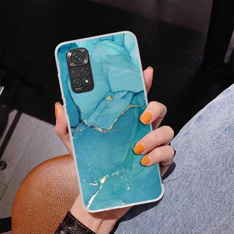 Granite Marble Phnoe Case for Phnoe Case for Xiaomi Redmi Note 15 14 14S 13 Pro Plus 12 12S 11S 11E 10S 10 11T 5G Unique Cover C