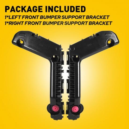Bumper Bracket For 2017- Toyota Corolla Side Cover Reinforcement Left Right