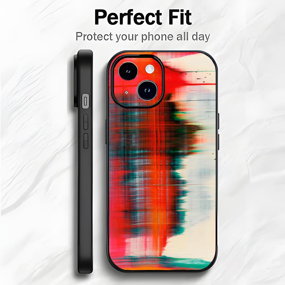 Moderne Abstrakte Kunst G-Gerhard Richter Handyhülle Handyhülle Weiche Verpackung Leicht Für iPhone17 16 15 14 13ProMax
