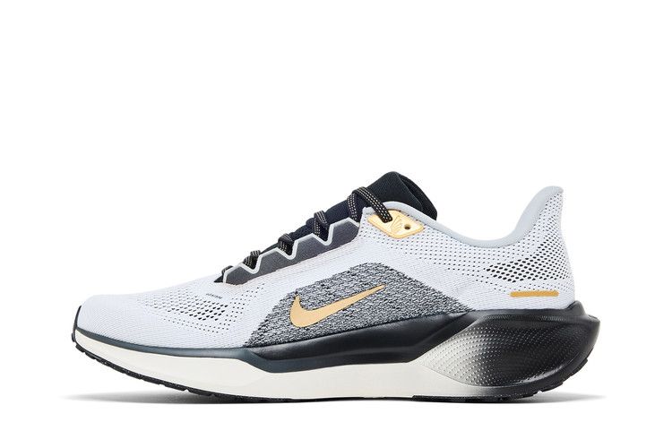 Nike Air Zoom Pegasus 41 Premium Weiß Schwarz Metallisches Gold