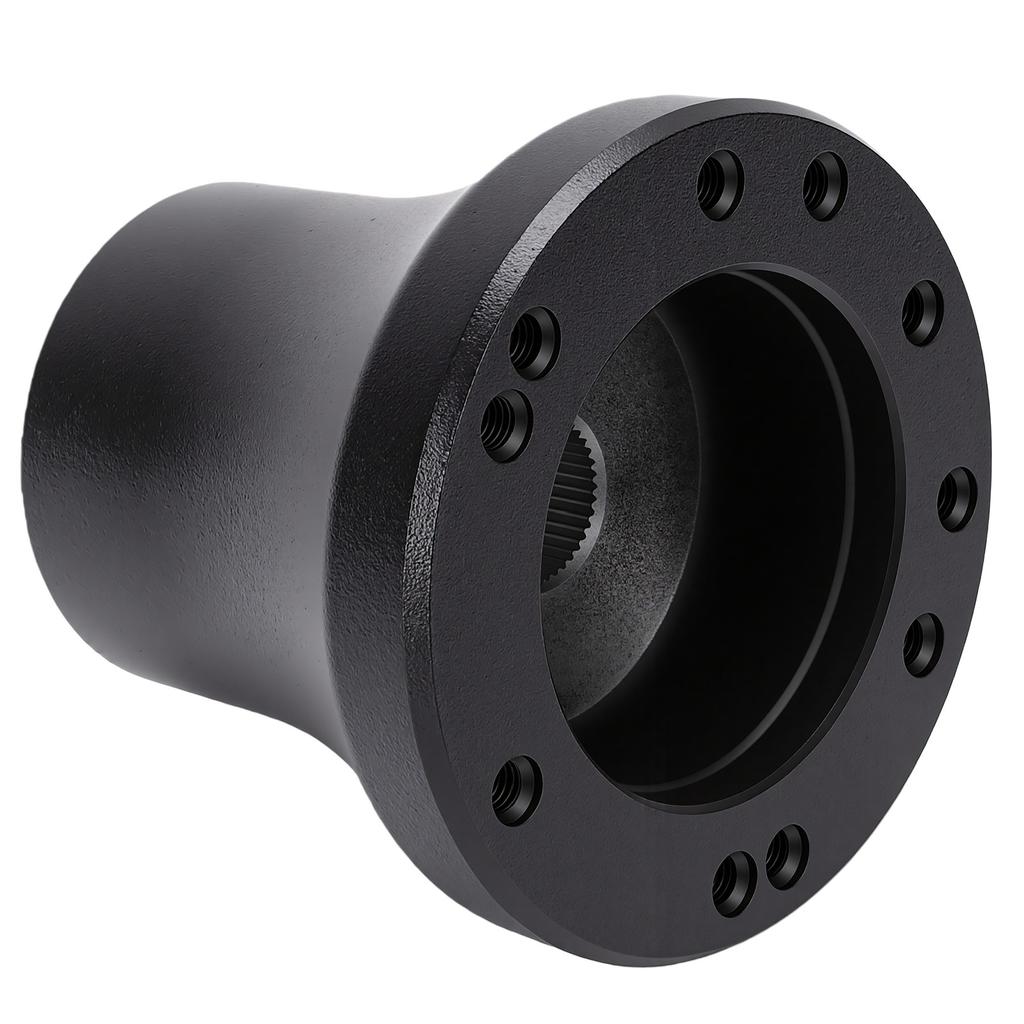 Golf Cart Steering Wheel Adapter Universal Replacement for EZGO TXT RXV Marathon Medalist Black