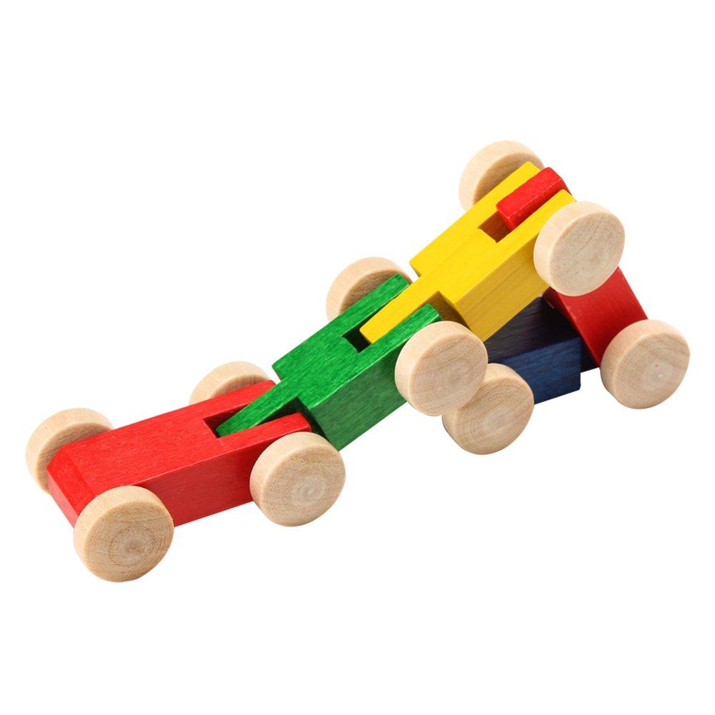 BECK Wooden Car for the Winding Bamboo Ride 20006 Wooden Building Block Toy [Beck] [Used]