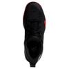 Adidas Explosive Flash Comfortable Slip Resistant Abrasion Resistant Mid top Vintage Basketball Shoes Men's Black Red B43614