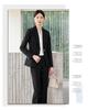 Women's Professional Suit Set: Formal Workwear for Spring and Autumn - High-End Pantsuit for Hotel Sales Managers