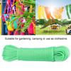 20m Nylon Rope Lines Cord Clothesline Garden Camping Outdoors (Green)
