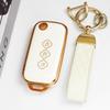 Auto Key Accessories For Wuling Hongguang S Baojun Rs 530 630 Chevrolet Aveo Trax Groove Captiva  Soft Tpu Flip Car Key Case