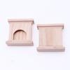 1PC Dollhouse Miniature Simulation Furniture Vintage Natural Solid Wooden Fireplace Model Home Creative Adornment Decoration