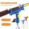 Self-Locking Fishing Rod Holder Stake Adjustable Lightweight Heavy Duty Sea Fishing Pole Support Stand Ground Spike Outdoor Fishing Accessories