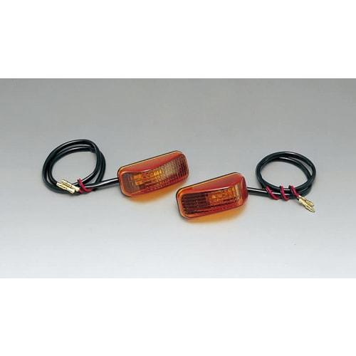 Kijima Cowl Type Turn Signal Lamp KW01 69x29x32mm General Purpose Amber 2 Pieces 219-5142