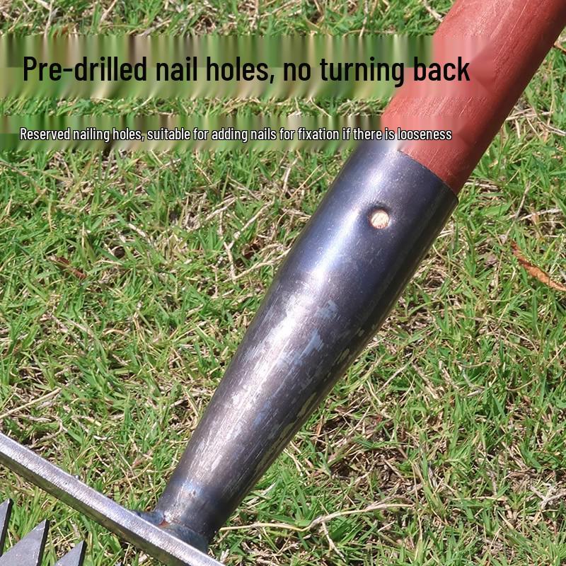Wheeled Hand-Push Weeder: Agricultural Weeding and Tillage Tool.