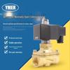 220V Solenoid Water Valve: Normally Open, 24V/220V Hot Water Drain