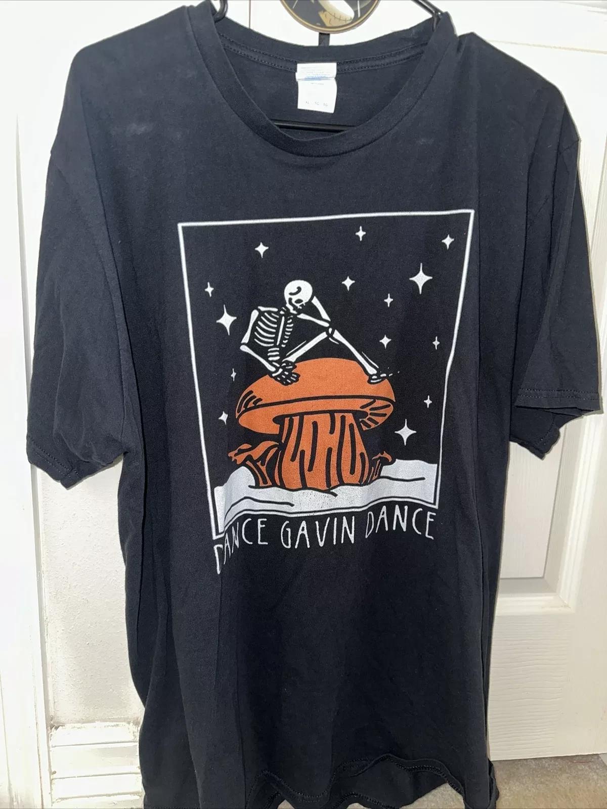 Dance Gavin Dance BAND Mushroom Gift For Fan On Tour T Shirt Size S-5XL TT364 XL