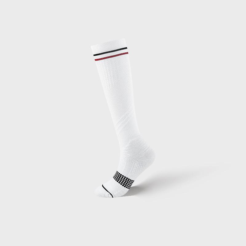 Premium Luxury Knee High Compression Socks Breathable Mesh Women Yoga Running Sports Socks Anti-bacterial