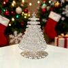 3D Slot Assembly Christmas Tree Kit Acrylic Holiday Desktop Centerpiece  Beginner‑Friendly