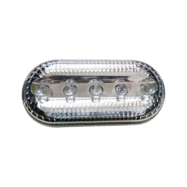 6xLightemitting Diode Shoulder Warning Light, universal serial bus Rechargeable, Red and Blue