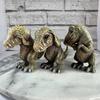 New resin statue ornament, cute and creative decoration, don't listen, don't look, don't say Tyrannosaurus rex desktop decoration