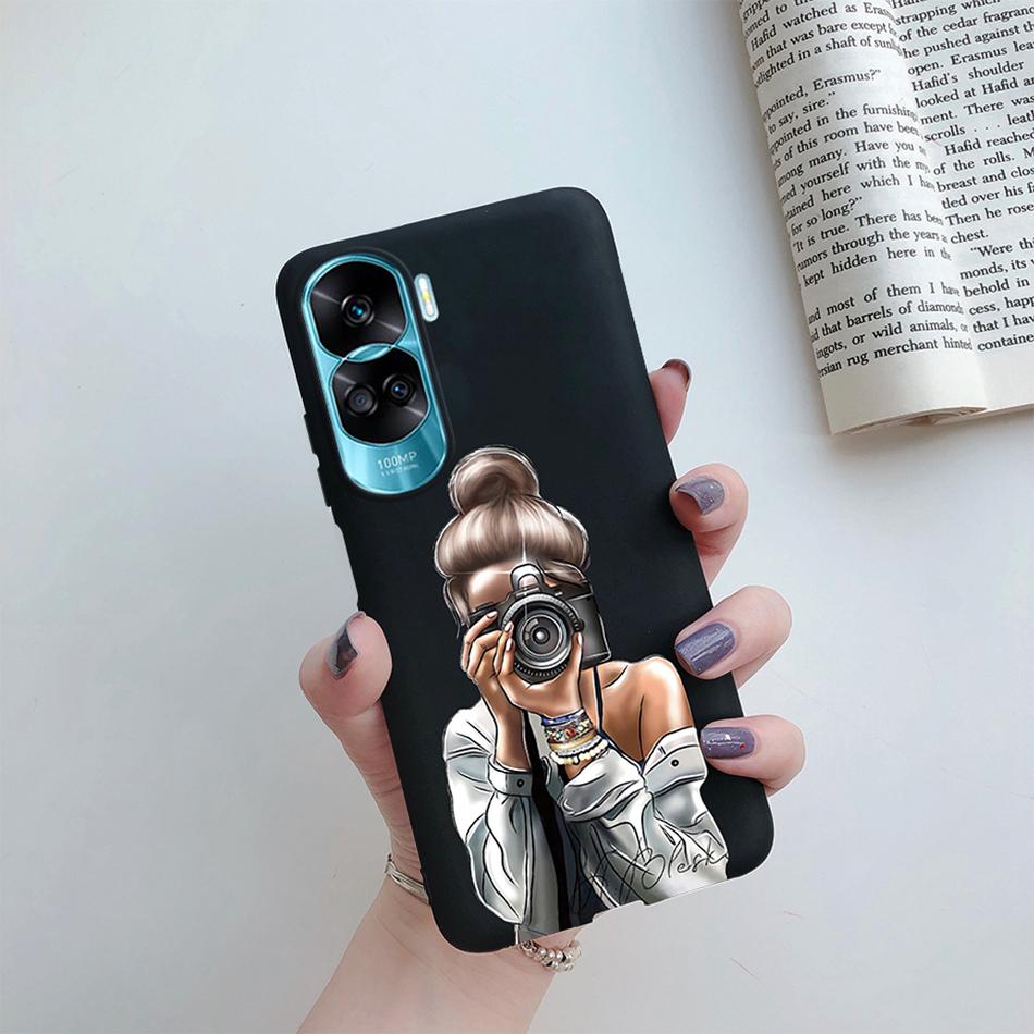 For Huawei Honor 90 Lite Case Honor90 Lite Soft Silicon Super Mom Baby Fashion Girls Back Cover for Honor 90 Lite 5G 6.7" Fundas