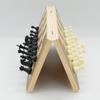 3-in-1 Foldable Wooden Chess, Checkers & Magnetic Game Set