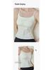 Women's Seamless Two-in-One Camisole: Wire-Free, Nude Feel, Stylish Back Design