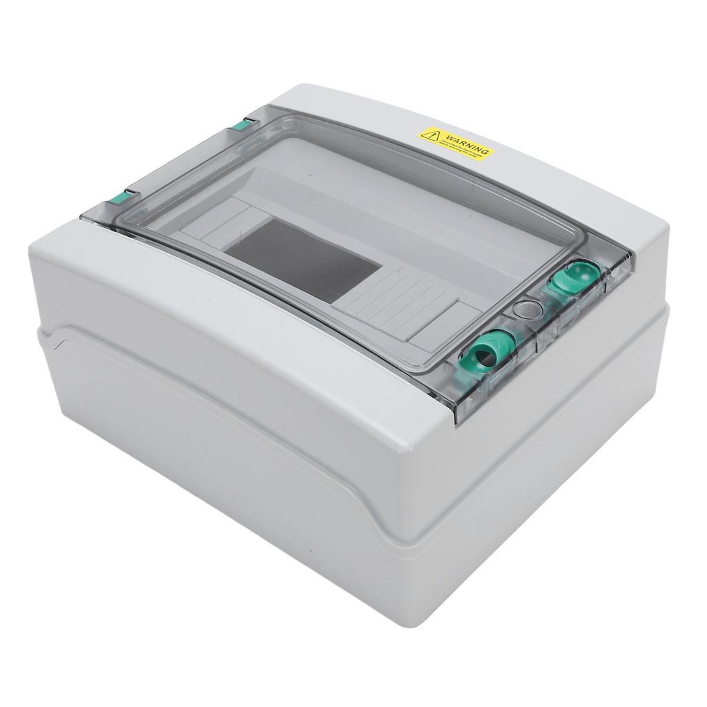 Elektrischer Verteilerkasten 12 Stromkreise IP66 Regensicher Außenverteilerkasten mit Transparentem Deckel für Industrie