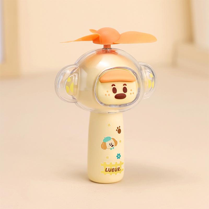 

Cute USB Rechargeable Mini Handheld Cartoon Fan - Perfect Student Gift Handheld Fan