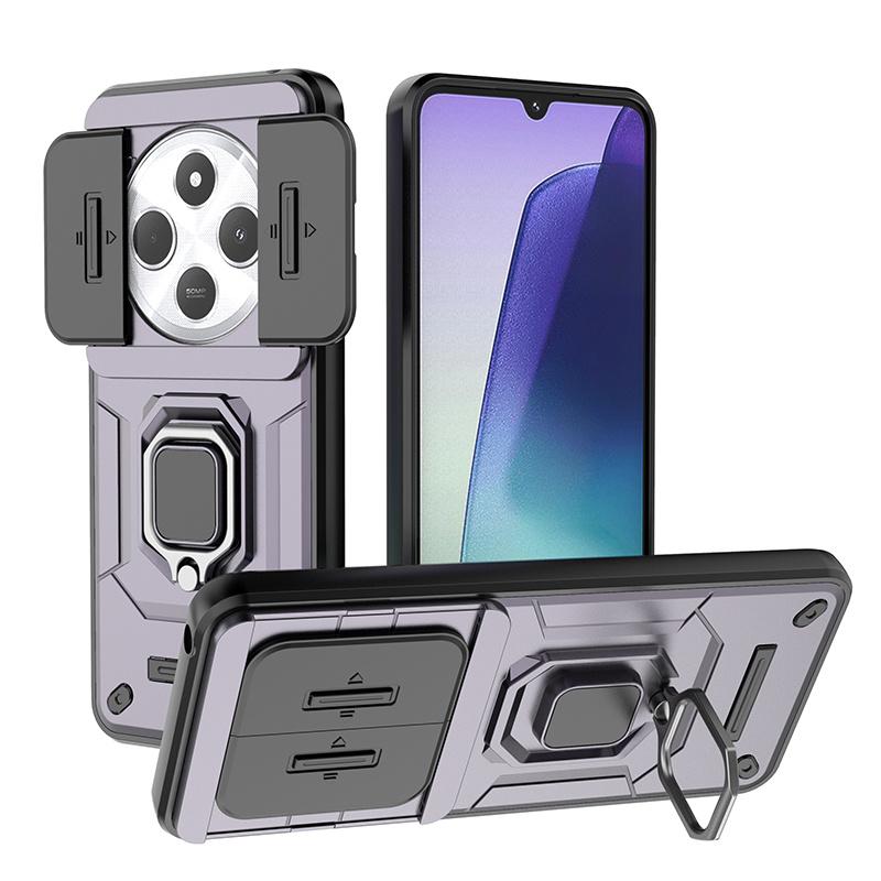 

For Xiaomi Poco C75 4G Case Armor Shockproof Slide Camera Lens Protect Funda For PocoC75 Poko Little Pocco C75 C 75 Back Cover For Poco C75 4G