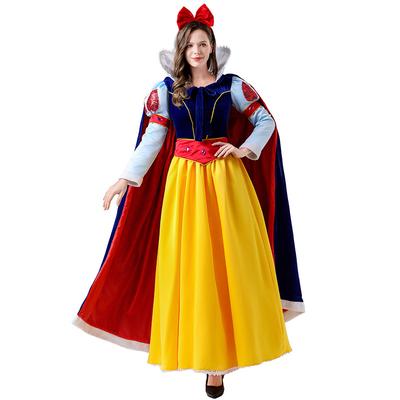 Neues Halloween-Kostüm für Erwachsene, neues Schneewittchen, Aschenputtel, Prinzessinnenkleid