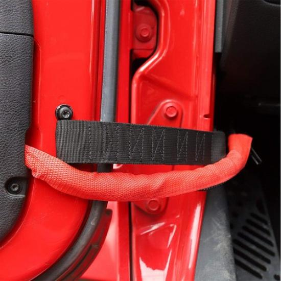 Door Limiting Strap Door Check Limiter for Jeep Wrangler CJ YJ TJ JK JKU